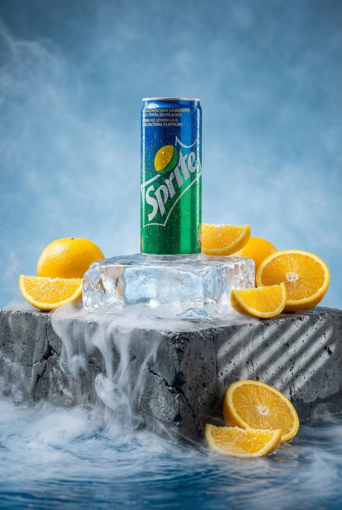 Ice · Mist · Orange Prompt