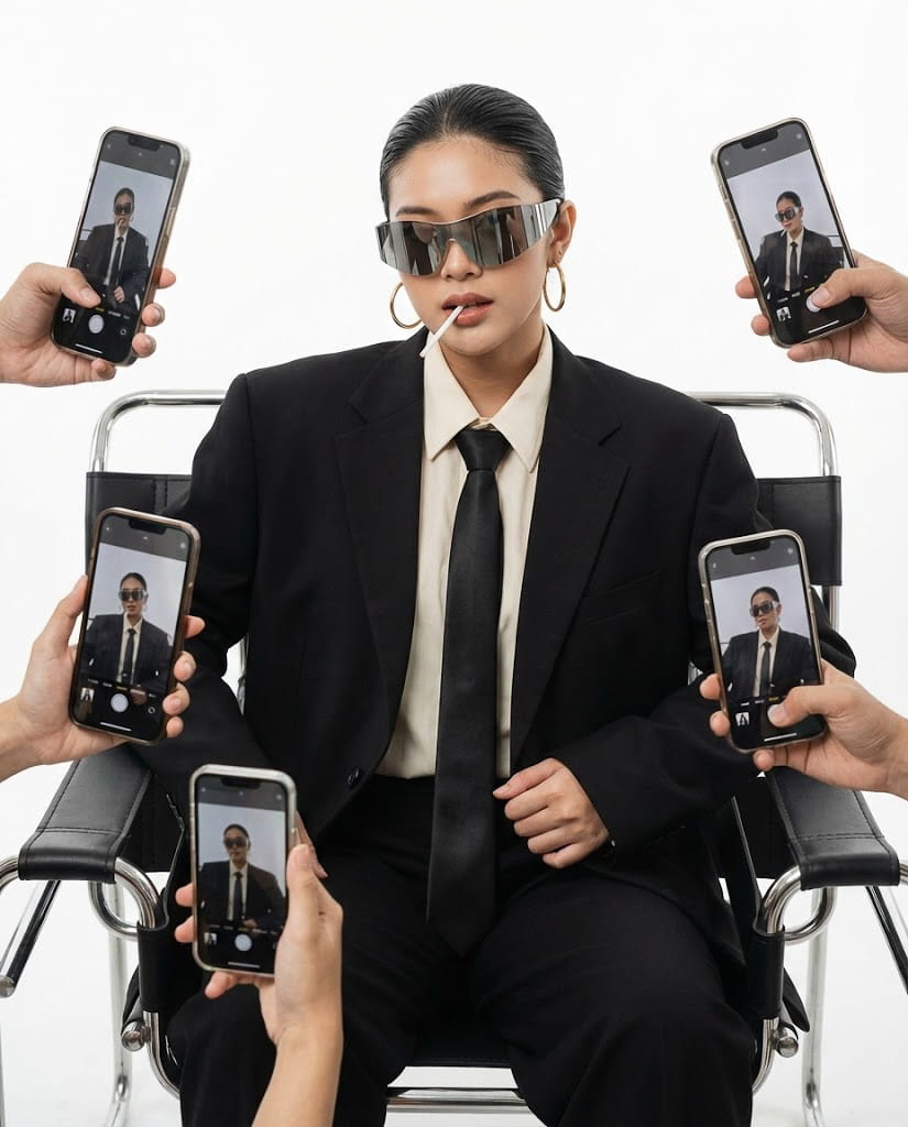 Paparazzi · Fashion · Futuristic Prompt