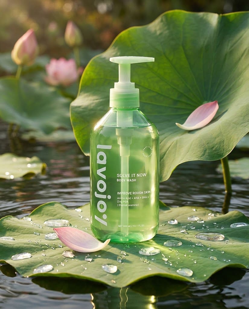 Lotus · Pond · Water-Drops Prompt