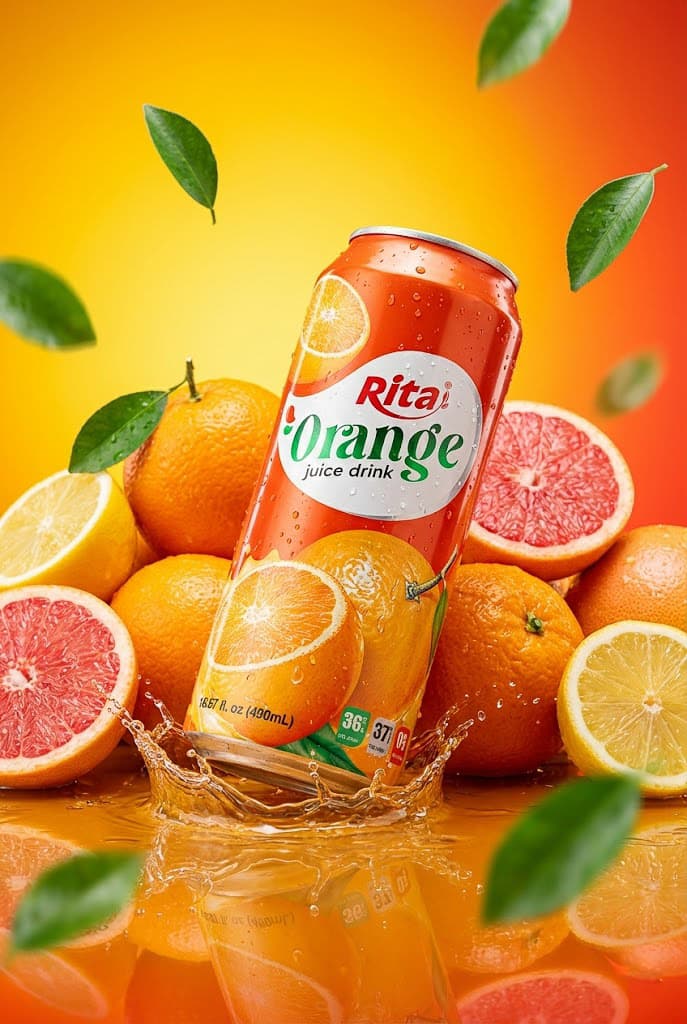 Citrus · Splash · Amber Prompt