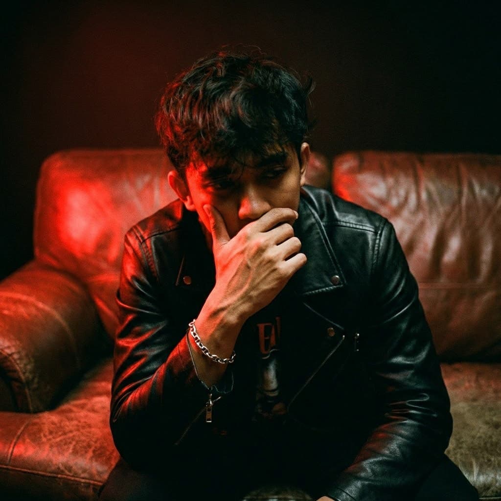 Leather-Jacket · Noir · Red-Light Prompt