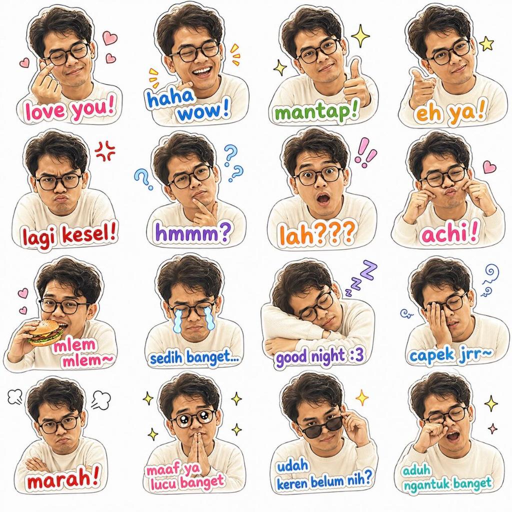 Sticker · Zalo · Expressions Prompt