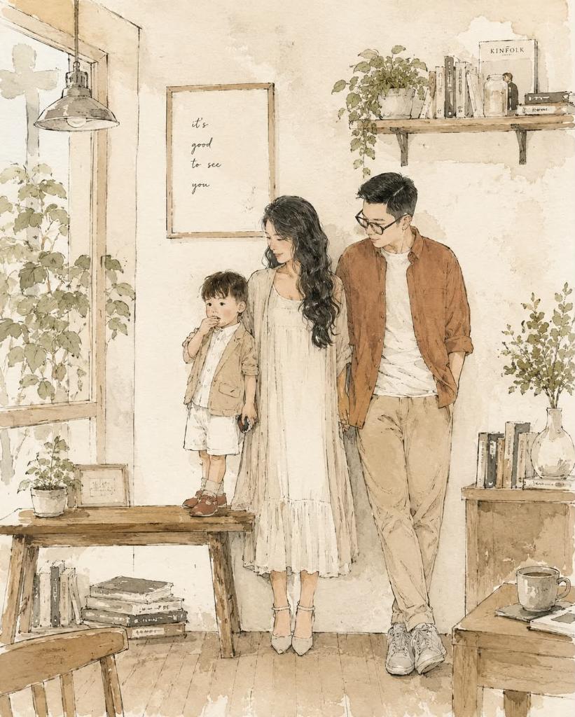 Japanese Illustration · Cozy · Lifestyle Prompt
