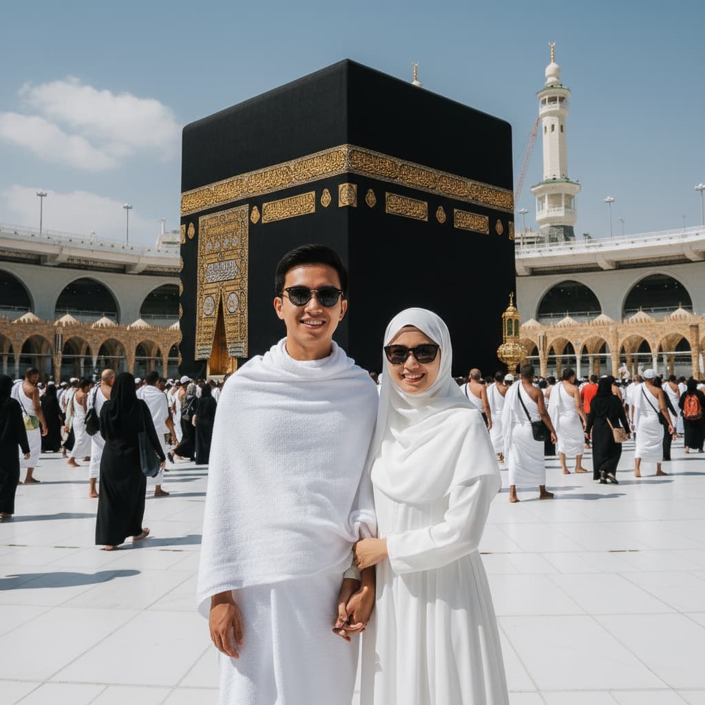 Couple · Travel · Mecca Prompt