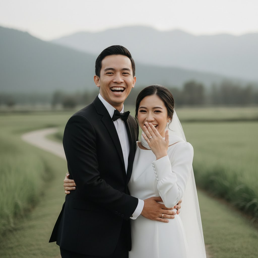 Wedding · Couple · Outdoor Prompt