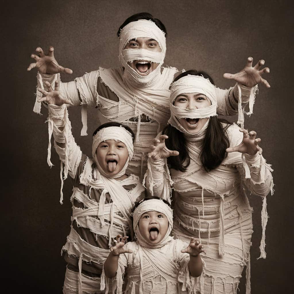 Family · Portrait · Costume Prompt