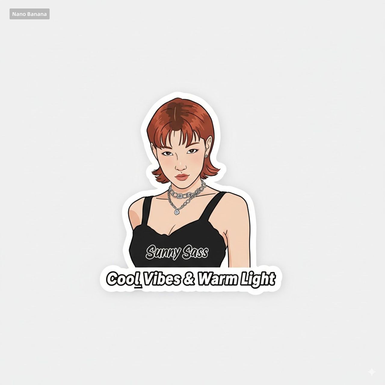 Stiker Karakter Kustom