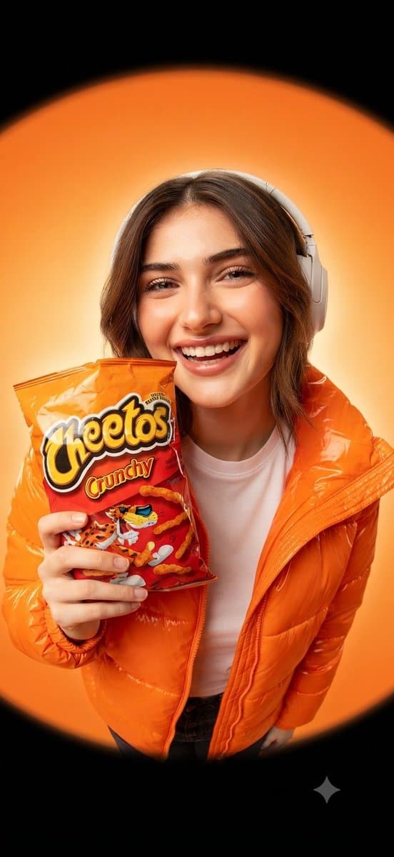 Potret Iklan Camilan Cheetos