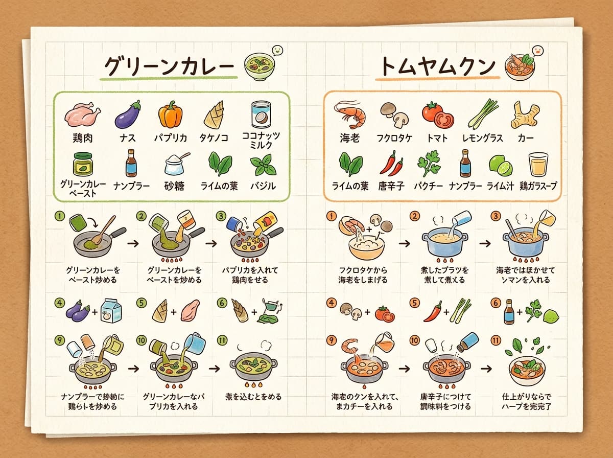 Ilustrasi Resep Memo Tulisan Tangan