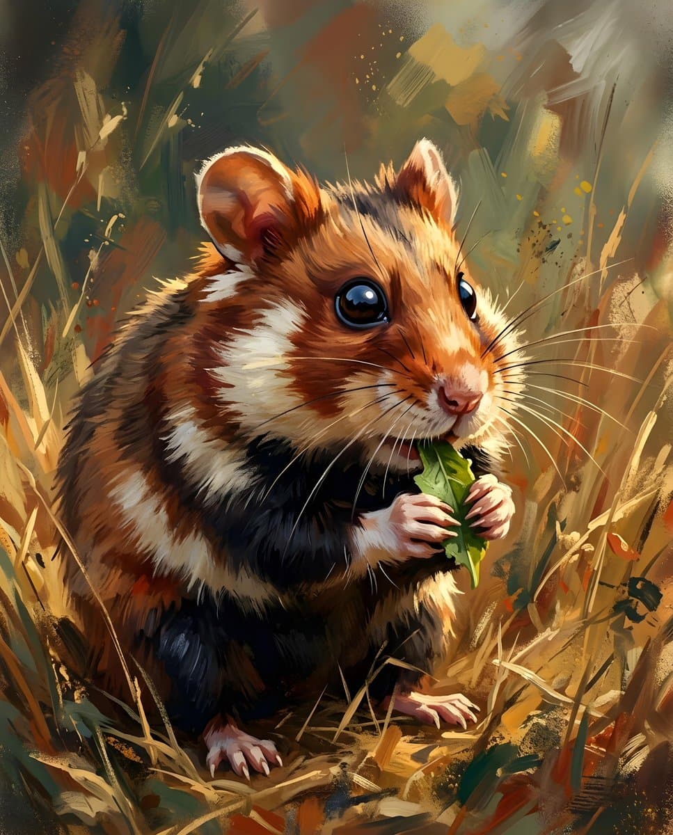 Foto Satwa Hamster Eropa