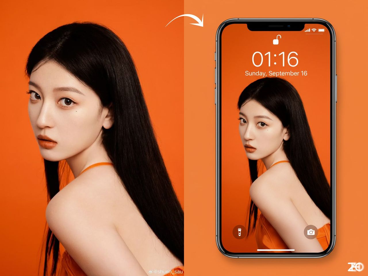 Ubah Gambar menjadi Wallpaper Ponsel